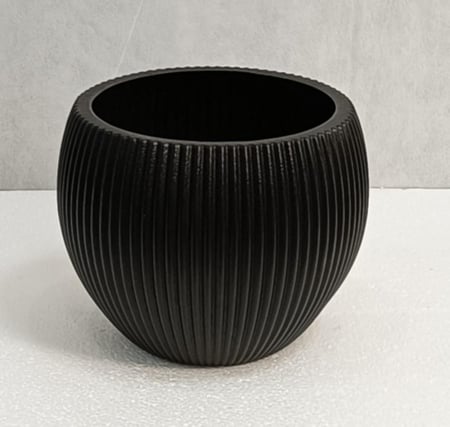 مركن اصيص خام ارتفاع 21سم العرض 24سم