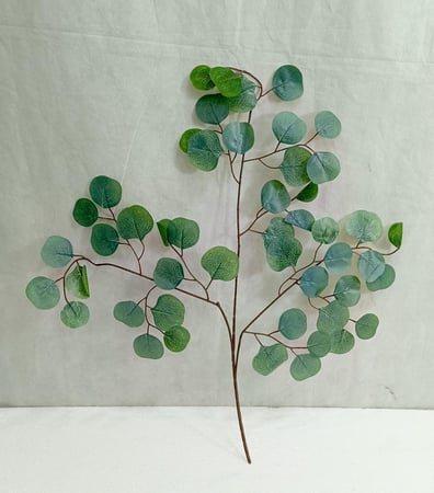 ورق الكافور صناعية اخضر خام ارتفاع 55 سم العرض 50 سم