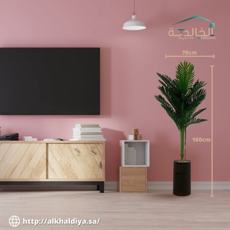 شجرة نخلة مع مركن الارتفاع 160 سم