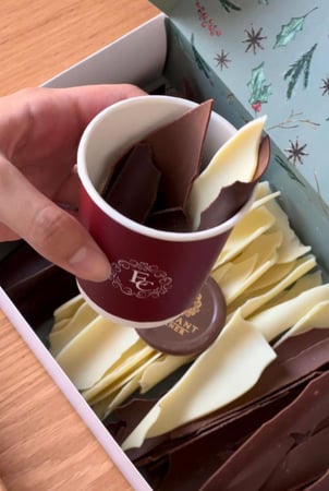 بكج شرائح الهوت شوكولاتة