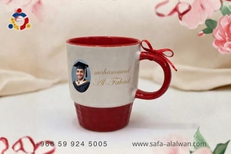 كوب التخرج -الملونة