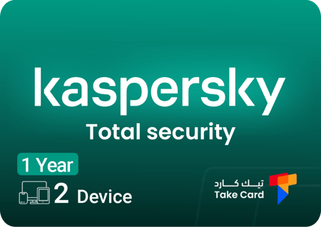 كاسبرسكي توتال سيكيوروتي جهازين لمدة سنة Kaspersky Total Security 2 device for 1 year
