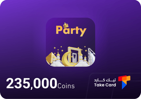 بارتي يو 235,000 كوينز | party you 235,000 coins