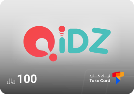 بطاقة كيدز 100 ريال Qidz