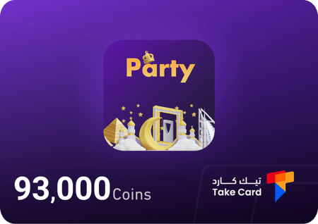 بارتي يو 93,000 كوينز | party you 93,000 coins