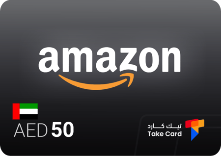 بطاقة امازون إماراتي 50 درهم إماراتي