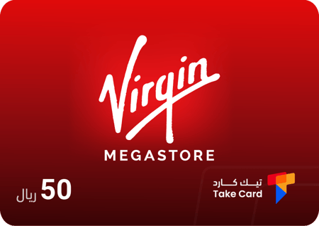 بطاقة فيرجن ميغا ستور 50 ريال | Virgin Megastore 50 SAR