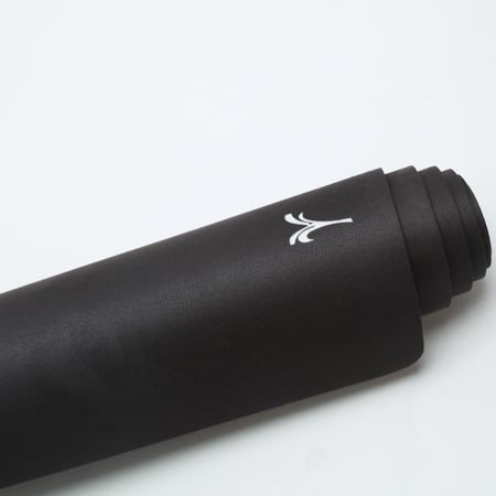 بساط تمرين تالي الليل - لون اسود مخملي فاخر "سميك"