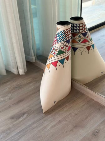 بساط تمرين القط العسيري - بملمس مخملي فاخر "سميك"