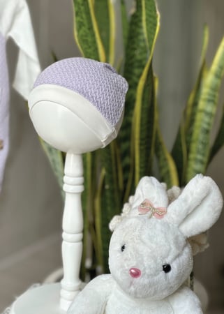 Mauve newborn bodysuit set