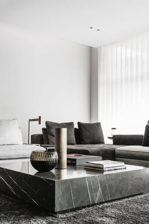 طاولة بديل رخام اسود