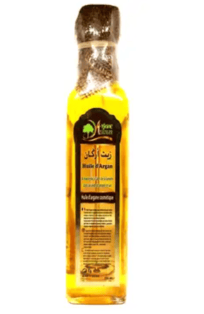 زيت الأركان المغربي الأصلي للعناية بالبشرة والشعر – 250ml