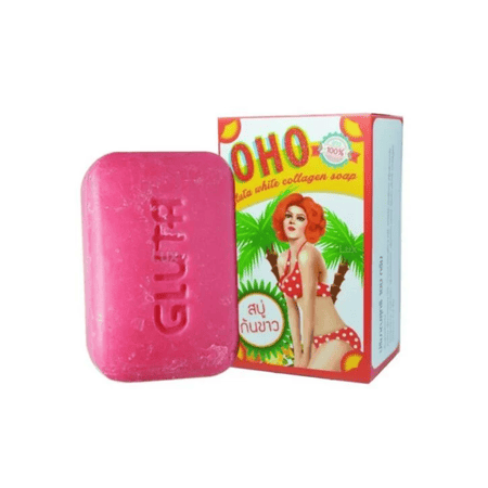 صابونة أوهو جلو تا وايت كولاجين (OHO Gluta White Collagen Soap)
