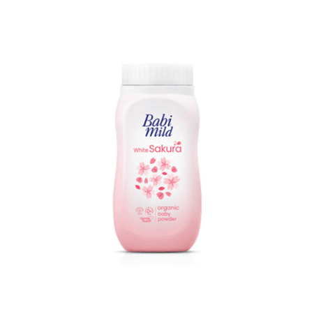 BABI MILD بودرة أطفال ساكورا 50 جم برائحة ازهار الكرز