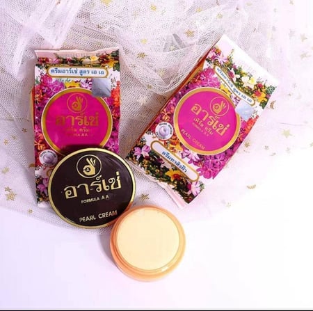 كريم ارتشي بيرل لتبييض البشرة وعلاج حب الشباب X2 مع شمع العسل التايلاندي 8