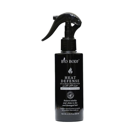 BIO BODY سيروم لحماية الشعر من الحرارة بزيت الخروع 200 مل