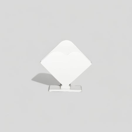 ستاند منديل ميلامين أبيض