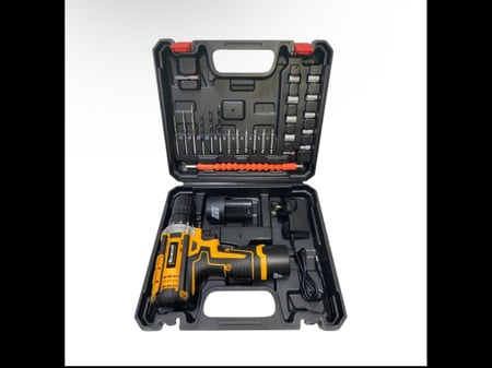 دريل شحن روكسون 12v + عدة