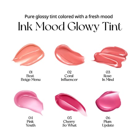 Ink Mood Glowy Tint, 02 Coral Influencer