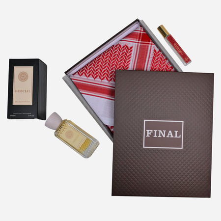 عطر أوفيشال الرجالي الفاخر  شماغ هدية عرض خاص