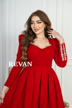 فستان سهره جوخ ملكي