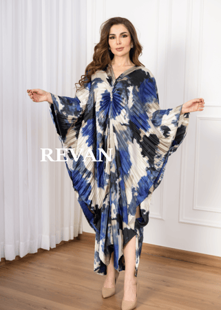 جلابيه راقي بنقشات فريدة ولمسة فاخرة