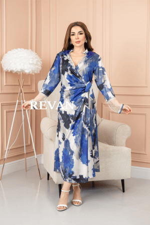 فستان بتصميم مميز وأنيق