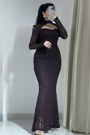 فستان عيد طويل بقصة ميرميد أنثوية من ريڤــان