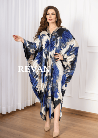 جلابيه راقي بنقشات فريدة ولمسة فاخرة