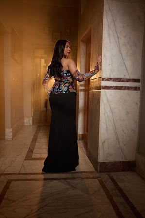 فستان سهرة ليالي نجد