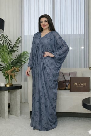 جلابية رمضانية بنقشة ناعمة من ريڤــان