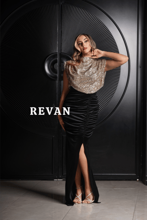 فستان فاخر يجمع بين الفخامة والأناقة