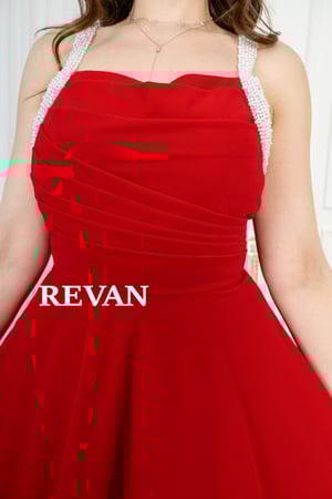 فستان شمواه احمر علاقي لول