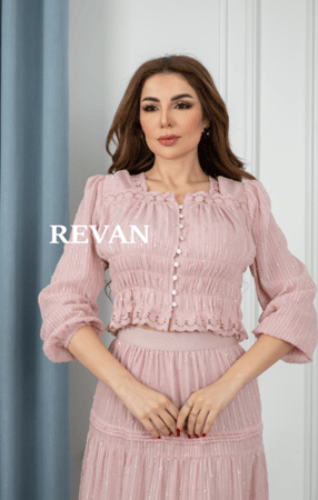 طقم نسائي أنيق قطعتين