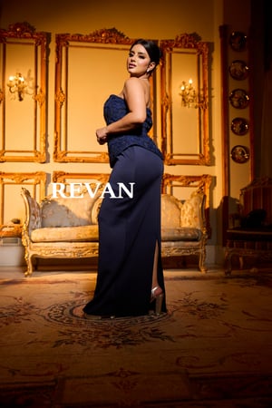 فستان سهرة تاج الرياض