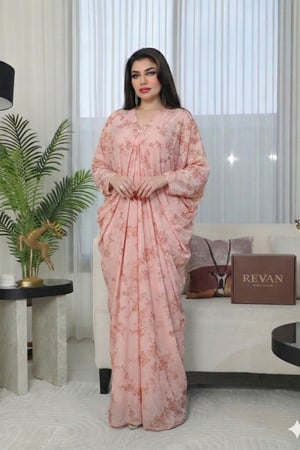 جلابية رمضانية بنقشة ناعمة من ريڤــان