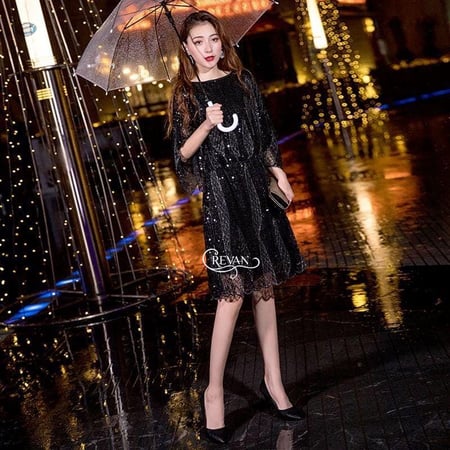 فستان سهره تول مطرز  بهدب