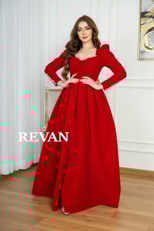 فستان سهره جوخ ملكي