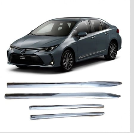 كروم ابواب جانبية تويوتا كورولا 2019 - 2024