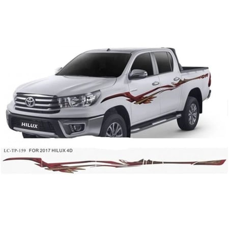 خط شطرطون تويوتا هايلكس سعودي غمارتين 2017