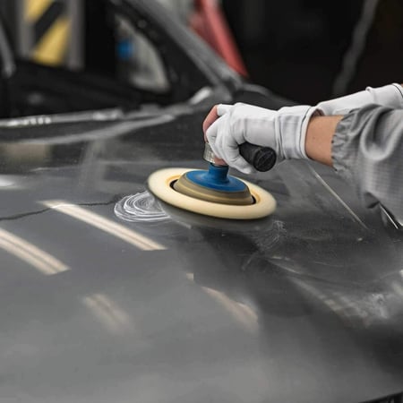 فرشه صوف خطاف تلميع للقطع المركب