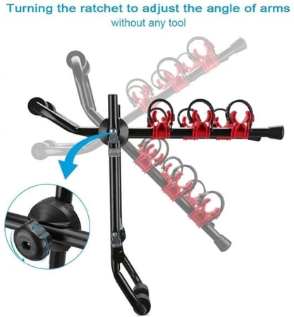 حامل دراجة للسيارة خلفي في الشنطة