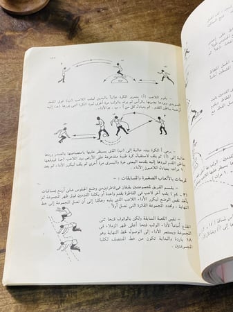من النوادر؛ كتاب جميل بعنوان كرة القدم بين النظرية والتطبيق؛ طبع عام ١٩٨٩م