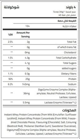 بودي بيلدر واي كريسبي بقطع الشوكولاتة - 4 باوند