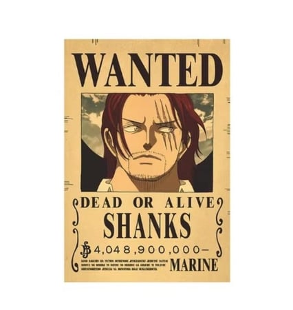 ملصق مطلوبين ون بيس