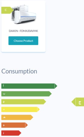 مكيف مخفي دايكن انفيرتر  - 2.5 طن - حار\بارد - سعة تبريد 30000
