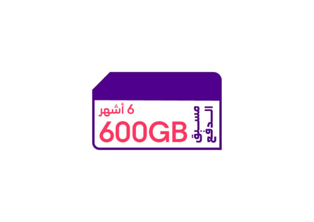 كويك نت 600 جيجا 6 أشهر