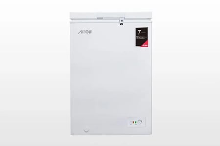 فريزر ارو 160 ابيض مسطح