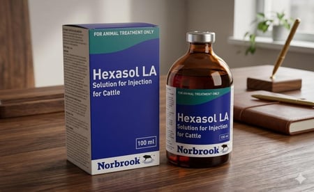 هيكساسول ال ايه محلول للحقن بيطري(100مل) HEXASOL LA