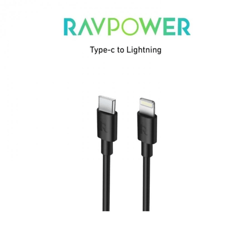 كيبل Type-C and iPhone أيفون 1 متر من ravpower